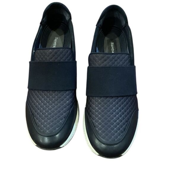 Baretraps® Jamese Casual Cliff Wedge Sneakers Navy Blue 8.5 - Picture 8 of 12